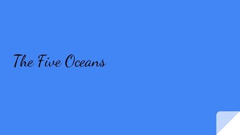 Preview of The Five Oceans