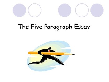 Preview of The Five Paragraph Essay / A Basic Guide with A Sample Essay