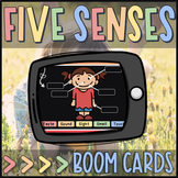 The Five Senses Boom Cards | Distance Learning | Digital S