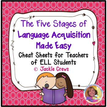Preview of The Five Stages of Language Acquisition Made Easy