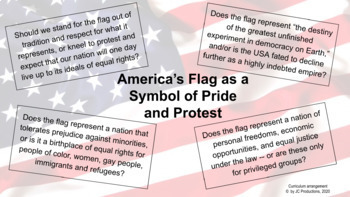 Preview of The Flag as a Symbol of Pride and Protest -- "Old Glory" and Frederick Douglass