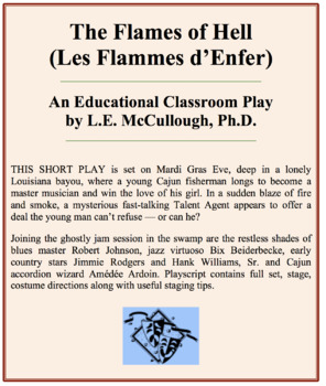 Preview of The Flames of Hell (Les Flammes d’Enfer) — A Cajun Folktale