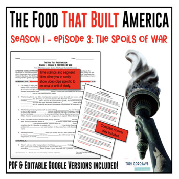 The Food That Built America: Season 1, Episode 3 | DIGITAL & PRINT