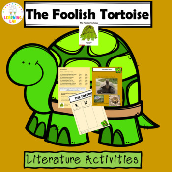 Preview of The Foolish Tortoise Literature Activites