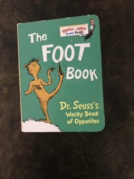 The Foot Book Adapted Board Book By Adapted Materials Mania 