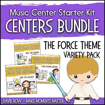 Preview of The Force: Intergalactic Themed Music Center Starter Kit - Variety Pack Bundle