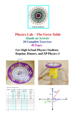 The Force Table - High School Physics Lab - 10 Exercises