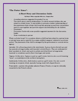 Preview of Every Child Succeeds: A Short Story and Discussion Guide ("The Foster Home")