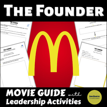 Preview of The Founder Movie Guide with Leadership Activities