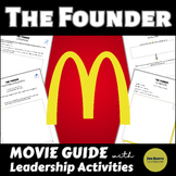 The Founder Movie Guide with Leadership Activities