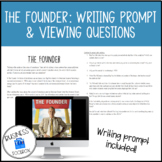 The Founder: Writing Prompt & Viewing Questions
