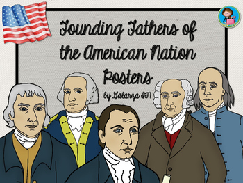 Preview of The Founding Fathers Poster Set