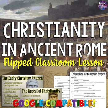 Preview of Christianity in Ancient Rome PowerPoint Lesson