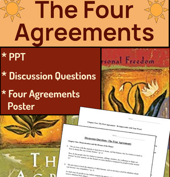 Preview of The Four Agreements: Discussion Questions & PPT