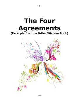 The Four Agreements Study By Don Miguel Ruiz By Anne P Kraszewski
