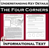 The Four Corners Monument Informational Text Reading Activity