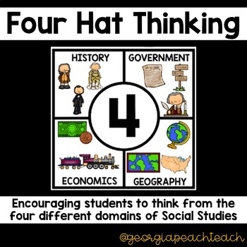Preview of The Four Hats of Social Studies