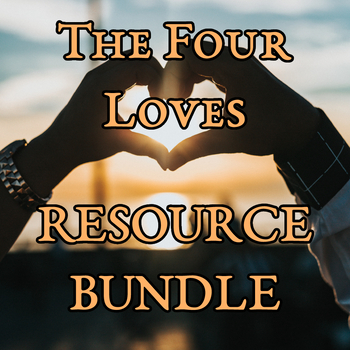 Preview of The Four Loves Bundle - 32-slide PP, Tests, Discussion Qs, Vocabulary