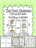 The Four Seasons Cut and Paste Sorting and Matching Activity