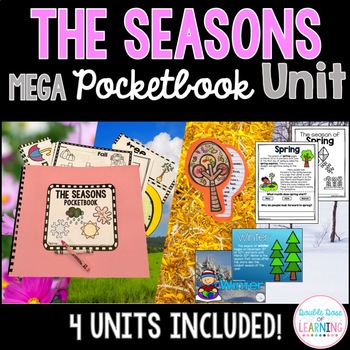 Preview of The Four Seasons MEGA BUNDLE for Kindergarten, First grade and special education