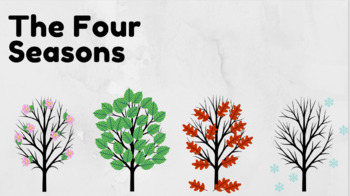 Preview of The Four Seasons-- Digital Presentation