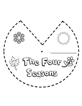 Preview of The Four Seasons Wheel NGSS ESS1.B