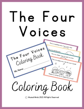 Preview of The Four Voices - Coloring Book