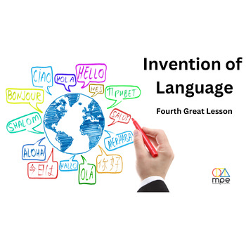 Preview of The Fourth Great Lesson - Invention of Language Game Lesson Plan and Video