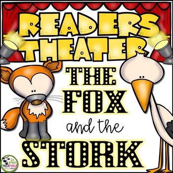 Preview of Readers Theater Script The Fox and the Stork, Aesop's Fables and Folktales