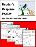 The Fox and the Crow- Fable Reading Response Packet