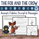 Aesop's Fables The Fox and the Crow Reading Passage and Re