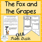 The Fox and the Grapes Fable NY CKLA ELA Activities