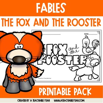 The Fox and the Rooster Fable | Activities and Worksheets by A ...