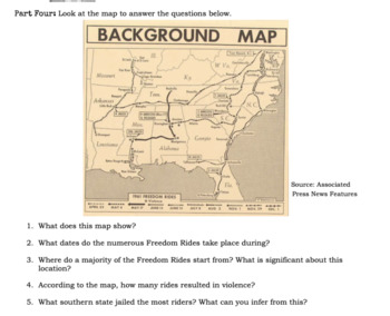 freedom riders map