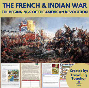 Preview of The French & Indian War & The Beginnings of the American Revolution: Reading