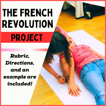 Preview of The French Revolution History Hands On Project Activity With Rubric