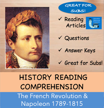 Preview of The French Revolution & Napoleon 1789-1815