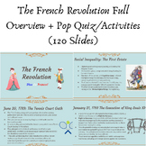 The French Revolution Overview + Activities (120 Slides, I