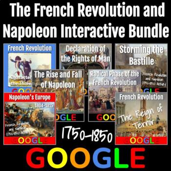 Preview of The French Revolution and Napoleon (1750-1850) Interactive Bundle