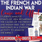 The French and Indian War Causes and Effects Stations Dist