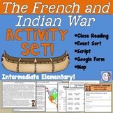 The French and Indian War Activity Set