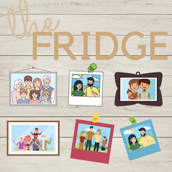 Preview of The Fridge | Family Photo Bulletin Board | Building A Classroom Community