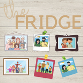 The Fridge | Family Photo Bulletin Board | Building A Clas