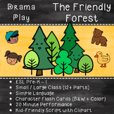 The Friendly Forest Drama Play| Reader's Theater | Script 
