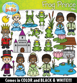 The Frog Prince Kids Clipart Set {Zip-A-Dee-Doo-Dah Designs}