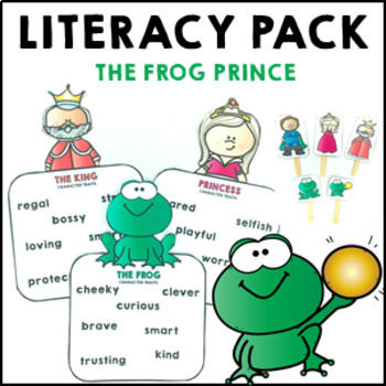 Preview of The Frog Prince Literacy Activities Fairy Tale