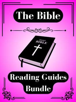 Preview of The Full Bible Reading Guides Bundle
