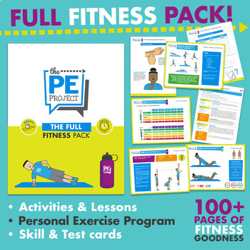 Preview of The Full Fitness Pack - The PE Project