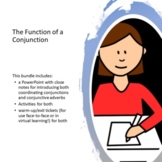 The Function of a Conjunction Bundle