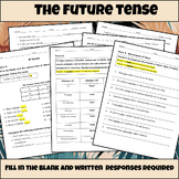 The Future Tense (Digital and PDF) classwork